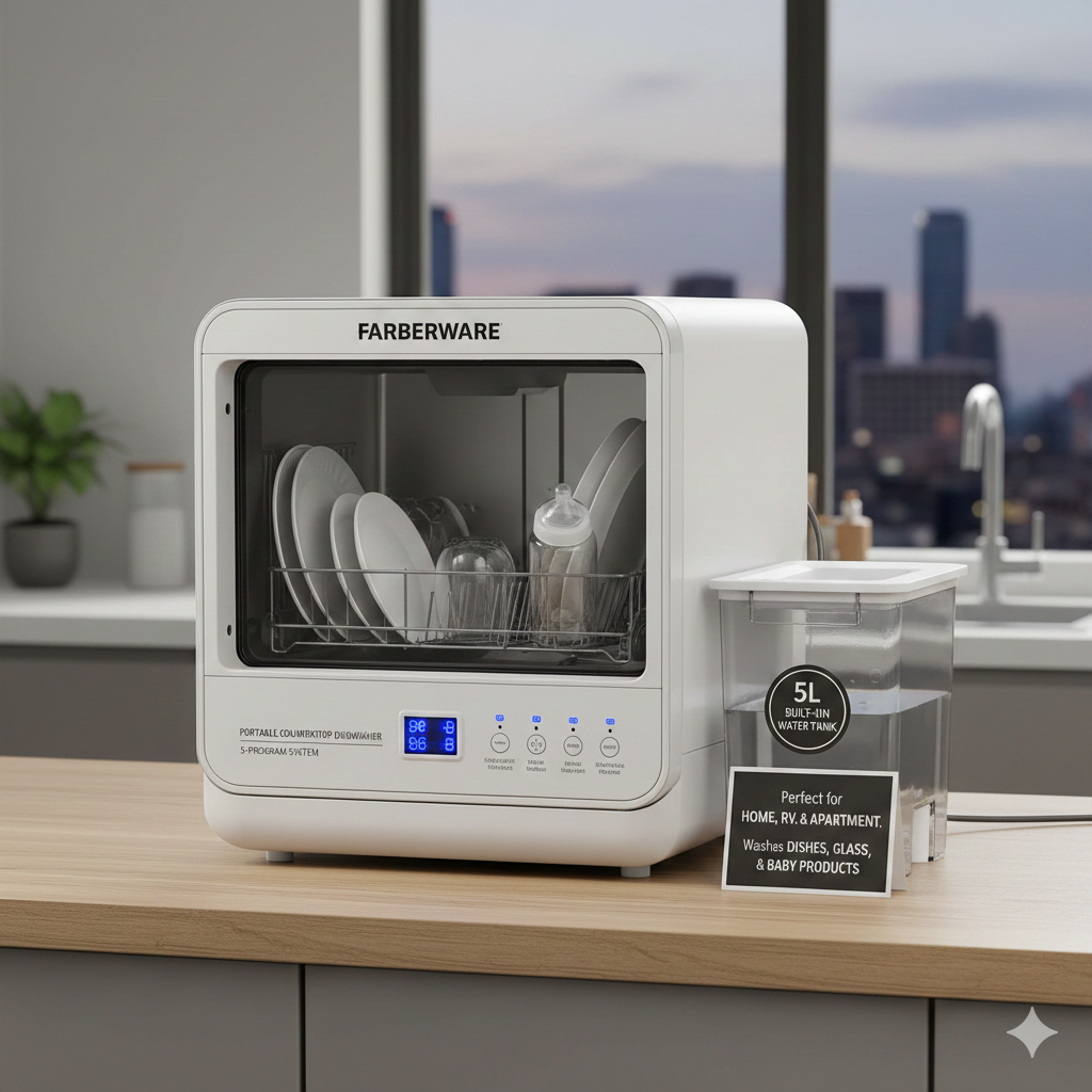 Farberware Countertop Dishwasher